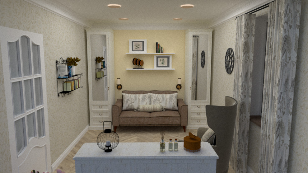 Обложка проекта: Спальня в дачном домике