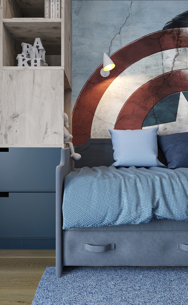 Квартира за городом в природных цветах