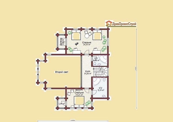 Проект дома № 55