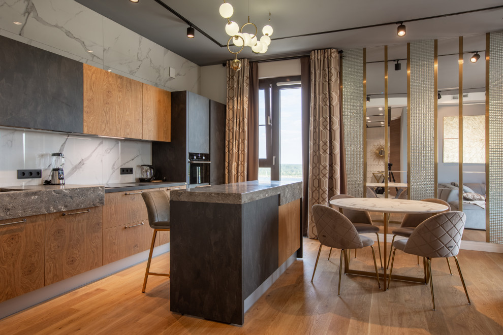 Фотографии проекта - квартира в стиле ар-нуво, ЖК "Кокос"