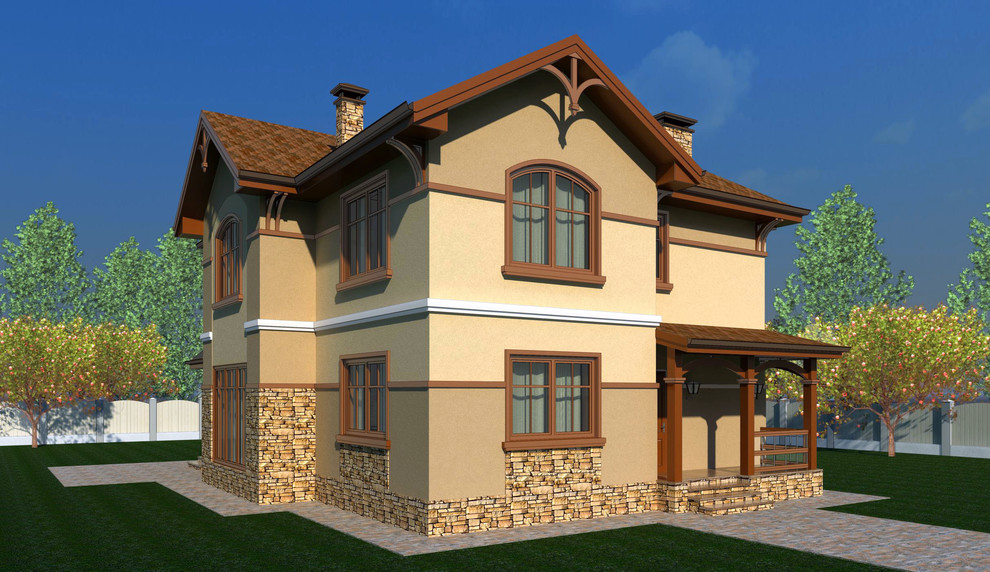 Проект загородного дома (Токсово)