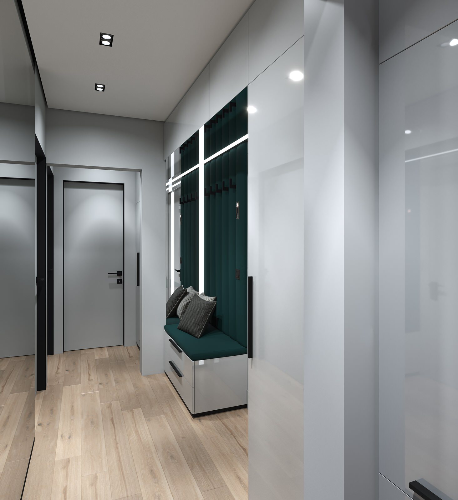 Жилая квартира для молодой семьи с ребенком, 51,64кв.м.