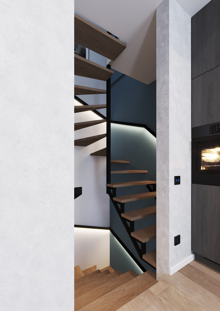 Дизайн интерьера таунхауса в Ростове