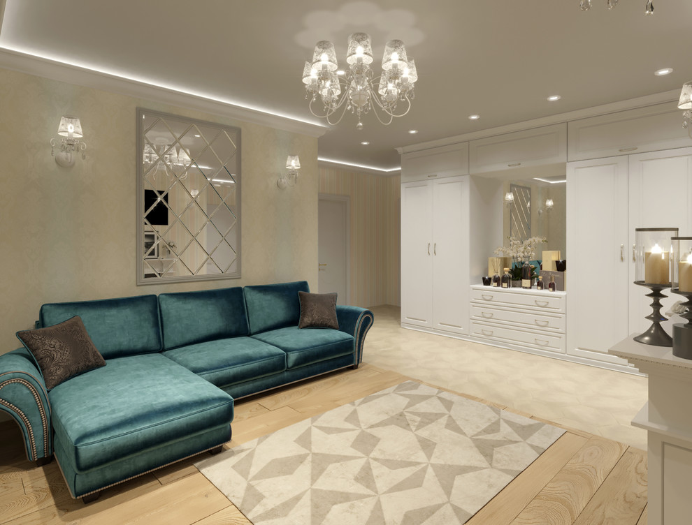 Квартира с современном классическом стиле, 93 кв.м.