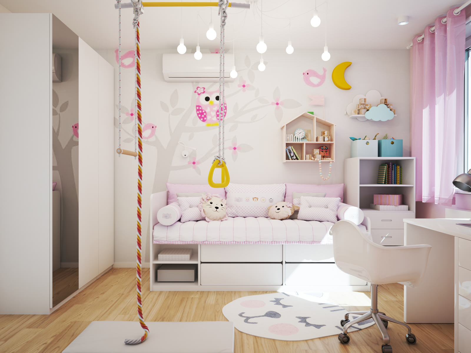 Солнечное утро в трёшке на Северо-Западе Москвы.