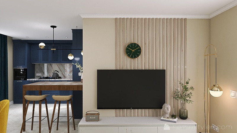 Трехкомнатная квартира в современном стиле