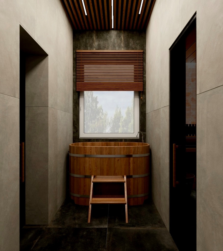 Обложка проекта: Баня в частном доме