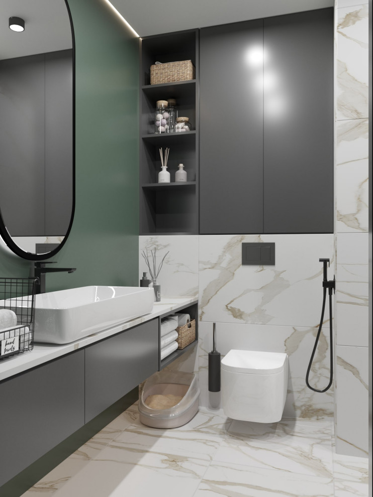 Белый, бежевый, серый...