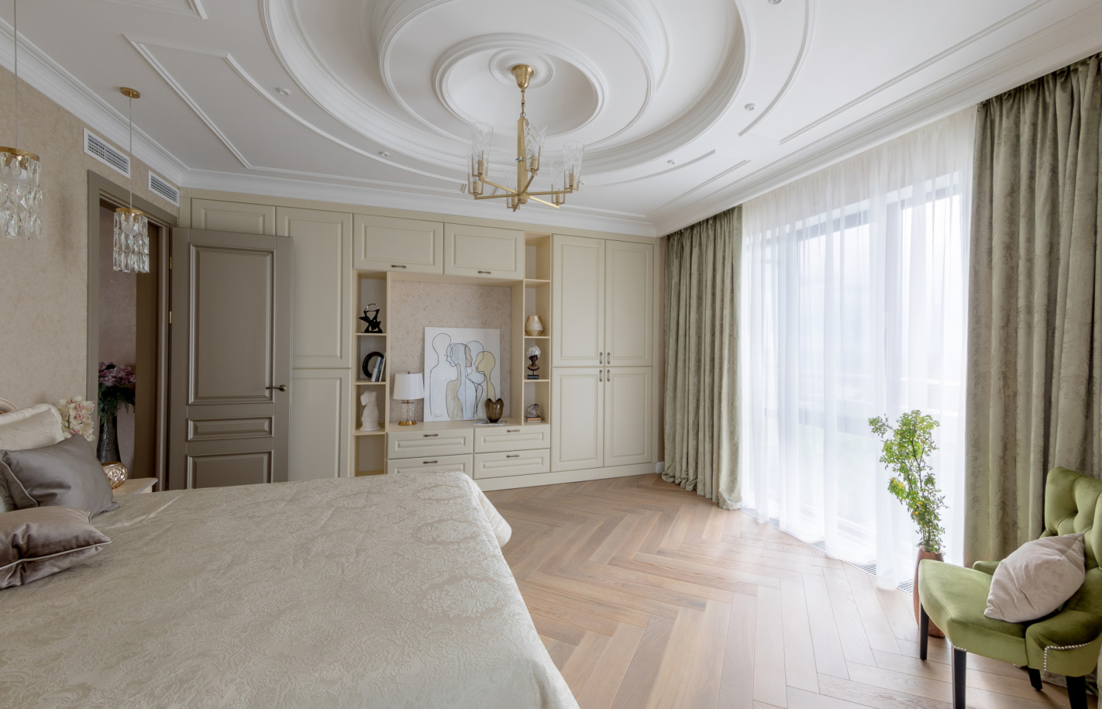 Утро с шампанским - ЖК «Green Park» 92м2