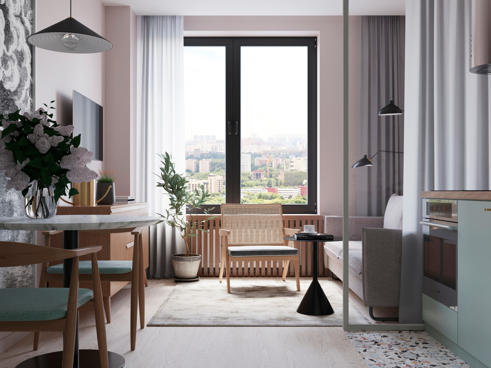 КВАРТИРА ДЛЯ ДЕВУШКИ И ЕЕ МАМЫ