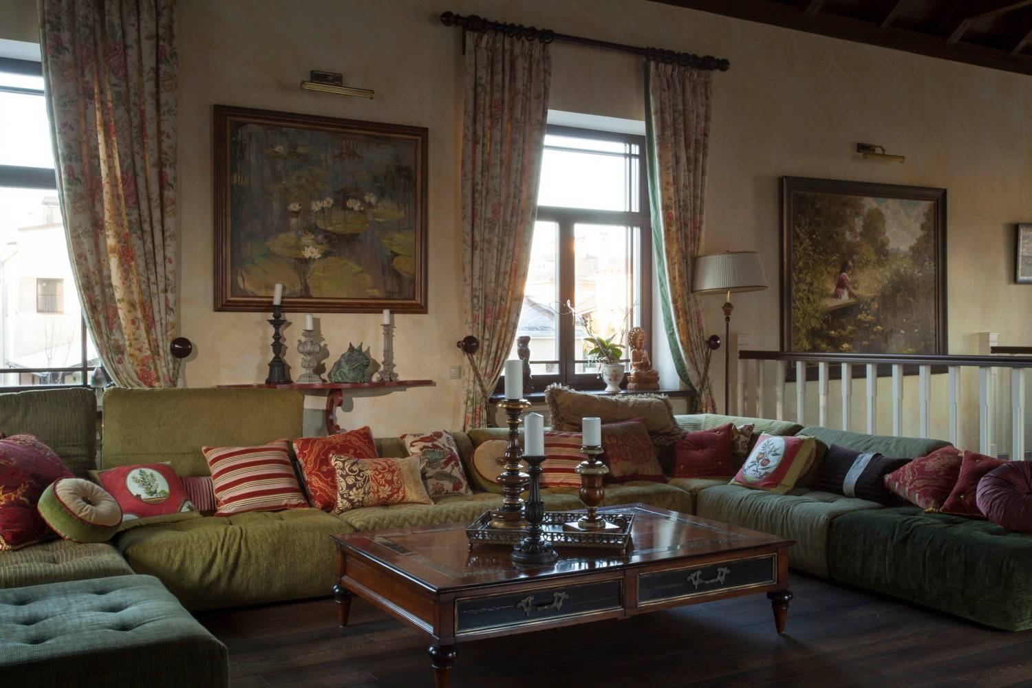 Houzz тур: Дом с английским настроением и музыкальной гостиной