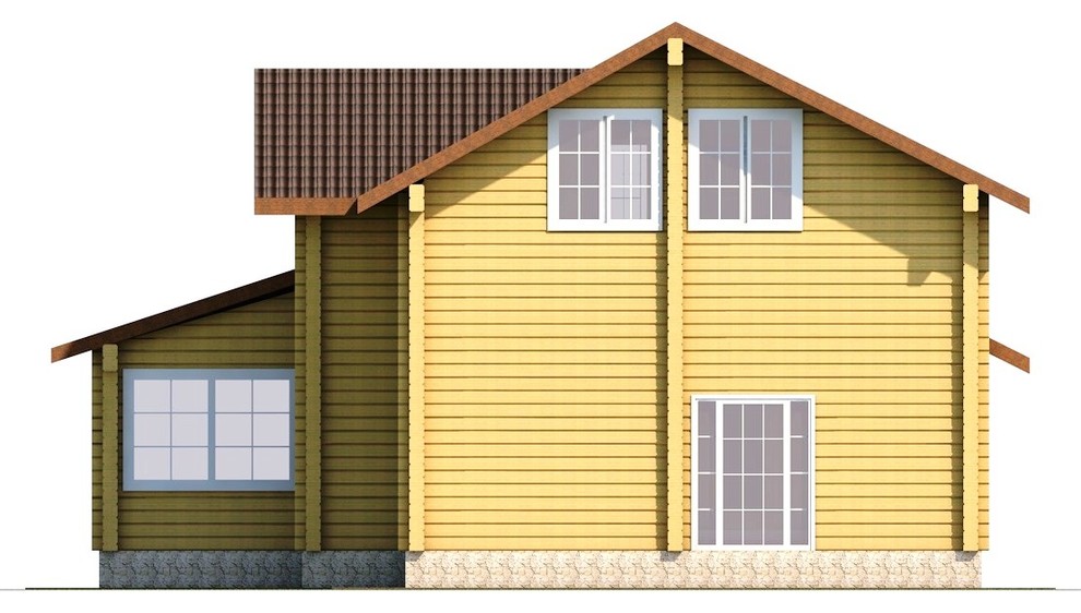 Загородный дом из профилированного бруса в г. Нижний Новгород