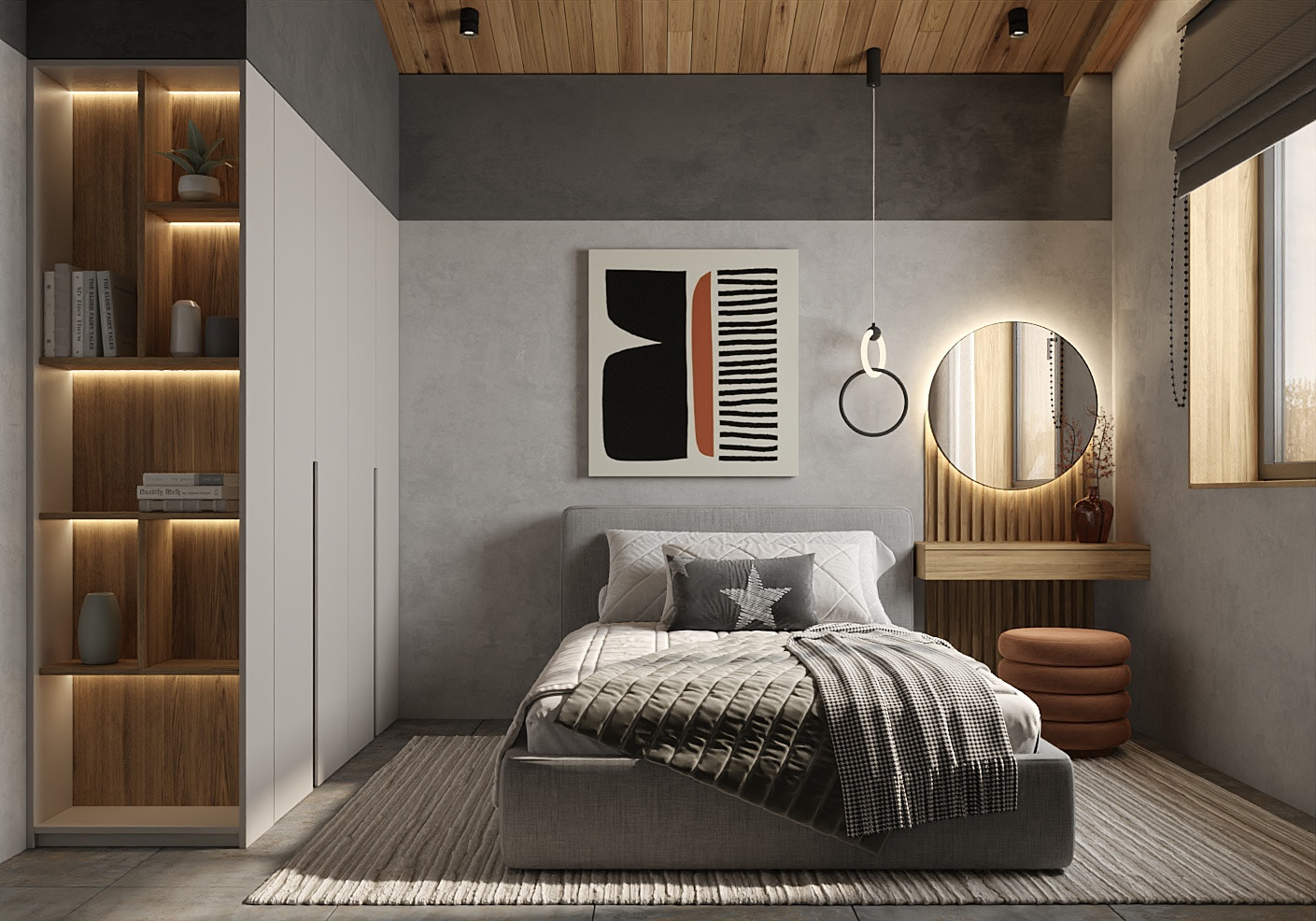 Деревянный дом в поселке Лаки парк