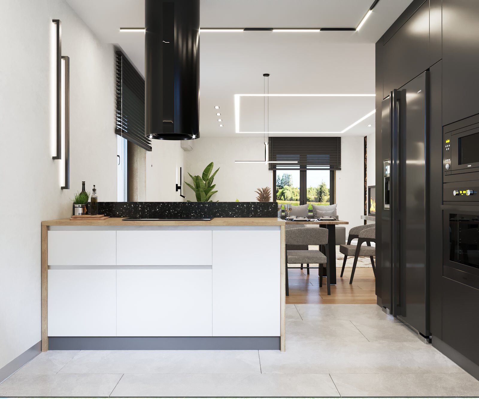 Проект интерьера частного дома