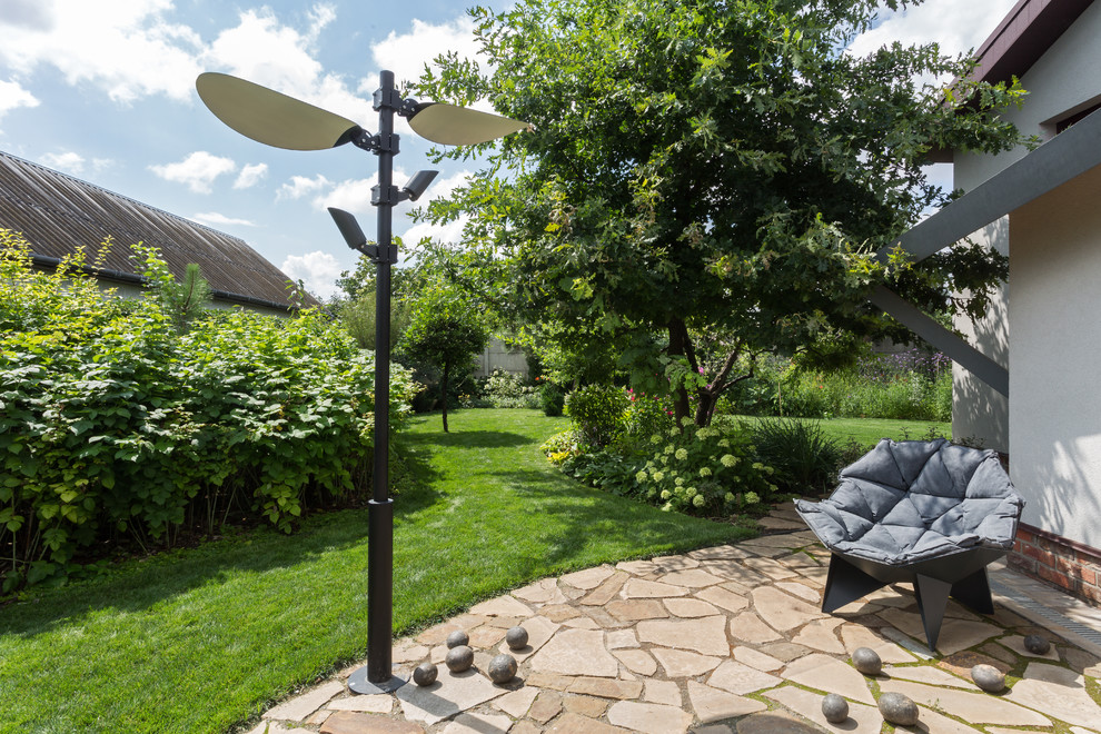 Houzz Украина: Дом для холостяка с камином и СПА-зоной