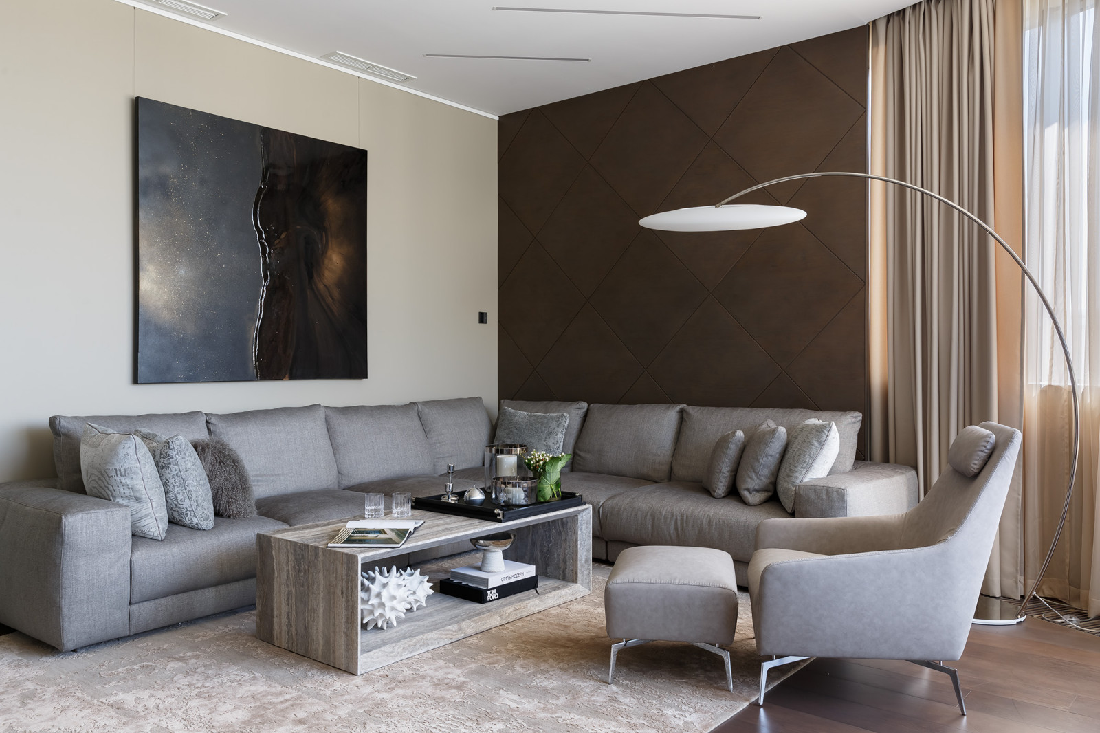 Мягкая мебель для проекта дизайнера Марии Ничаевой