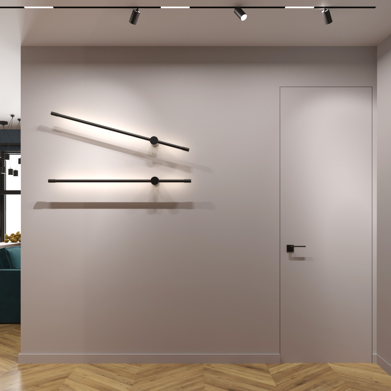 Дизайн интерьера квартиры в ЖК Серебрица