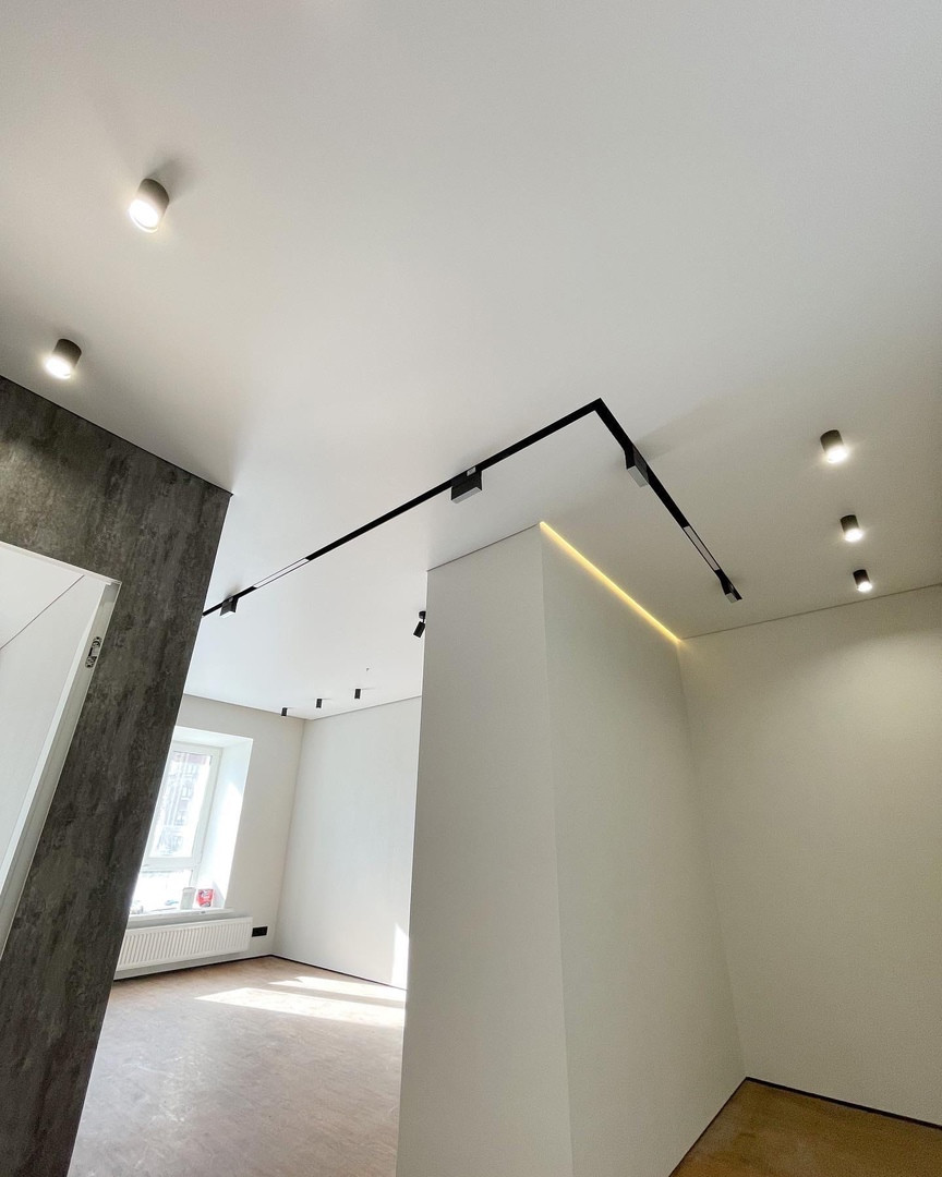 Теневые потолки в ЖК ГринАрт