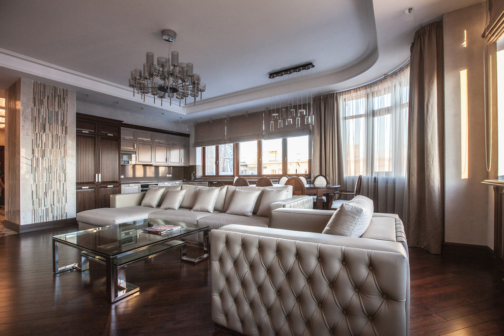 Классическая гостиная в интерьере проекта "Превосходство"