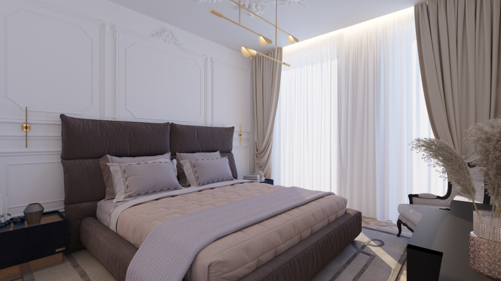 Обложка проекта: жк хорошевский москва мастер- спальня