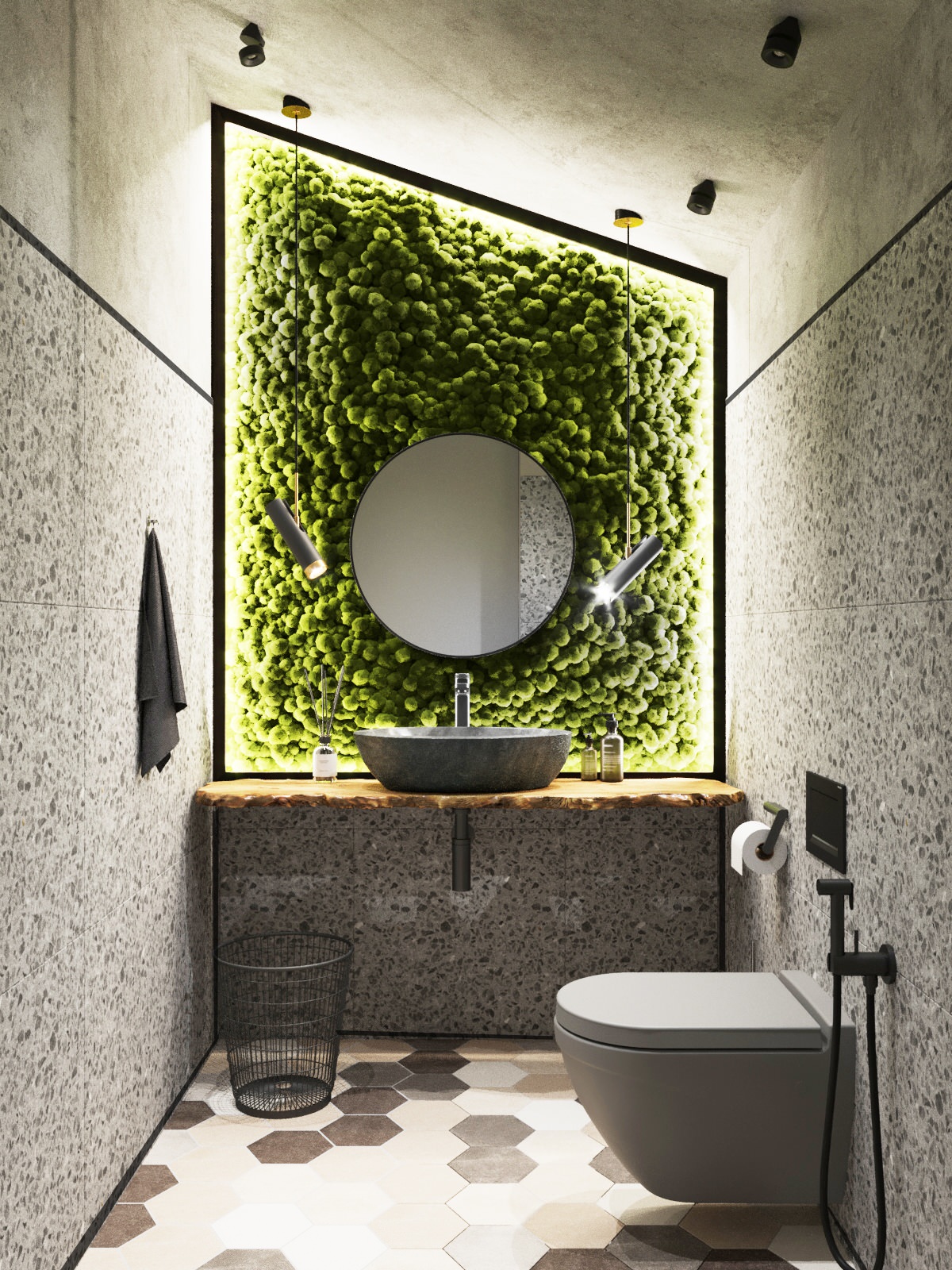 Нестандартная планировка в загородном поместье