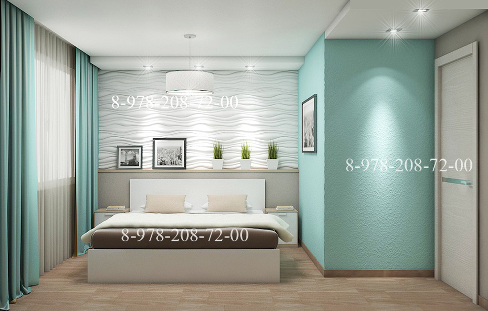 Обложка проекта: Спальня Бирюзовая