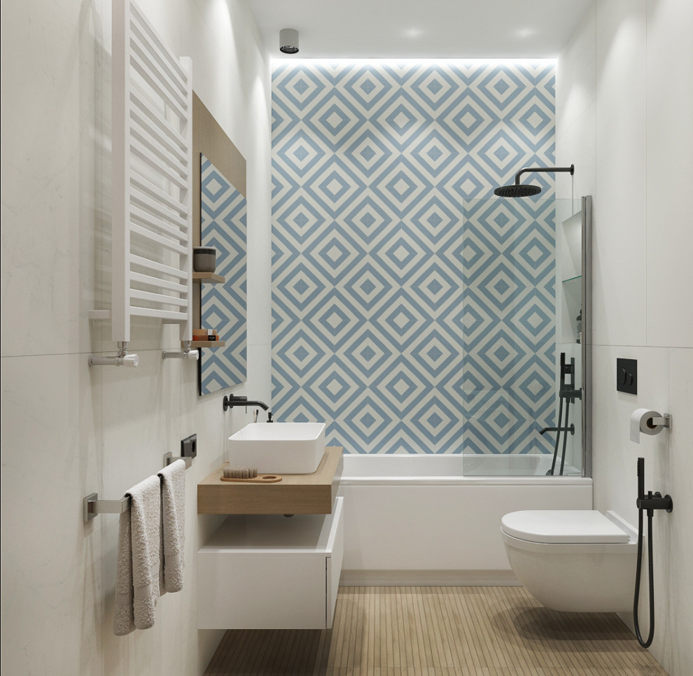 Квартира 50м2 в современном стиле для молодой семьи в ЖК "Ленинград"