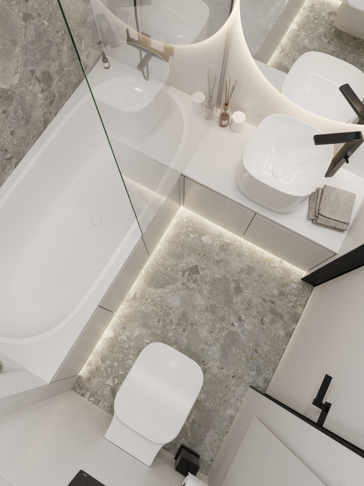 Дизайн трёхкомнатной квартиры в ЖК "Дом на Зелейной | Санкт-Петербург | Россия |