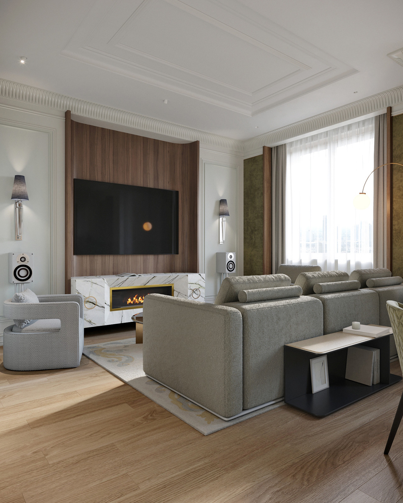 проект квартиры 250м2