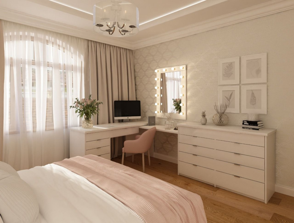 Работа над комнатой для молодой девушки