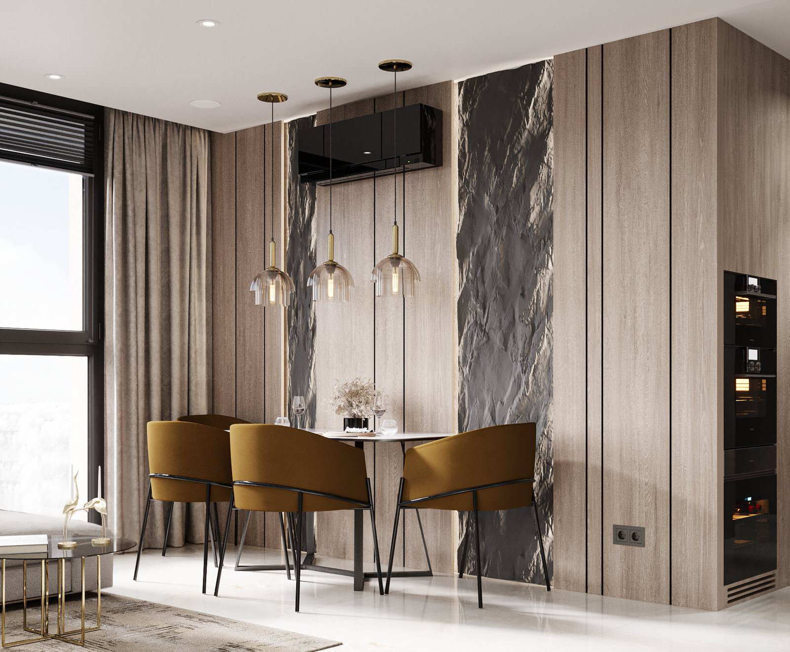 Квартира в ЖК Челюскинцев в минимализме