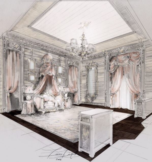 Эскизы - дизайн интерьера