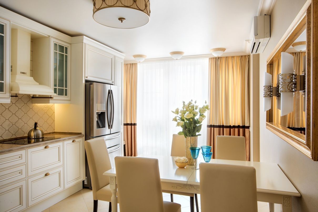 Золото в интерьере. Реализация