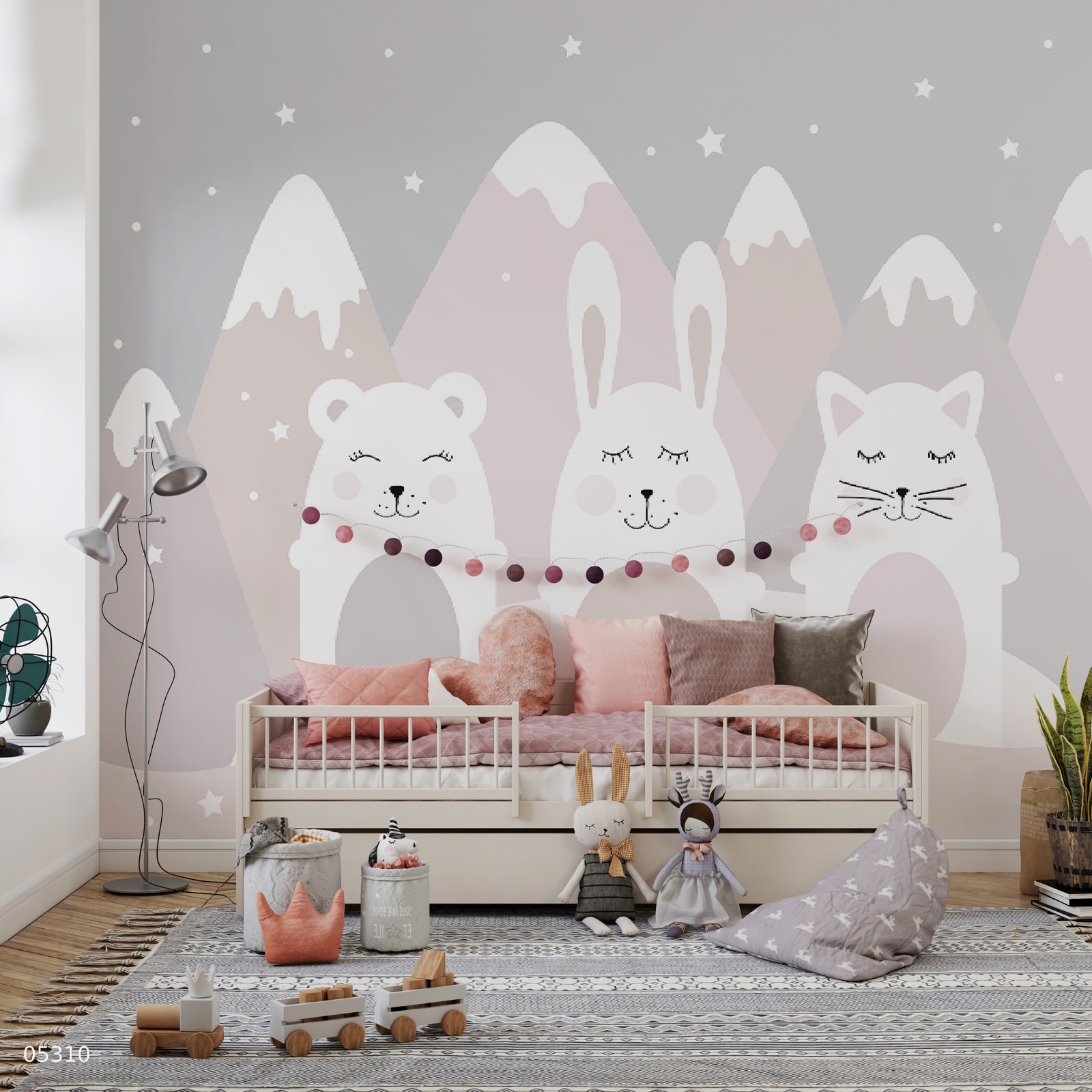 Обложка проекта: Детская комната в скандинавском стиле