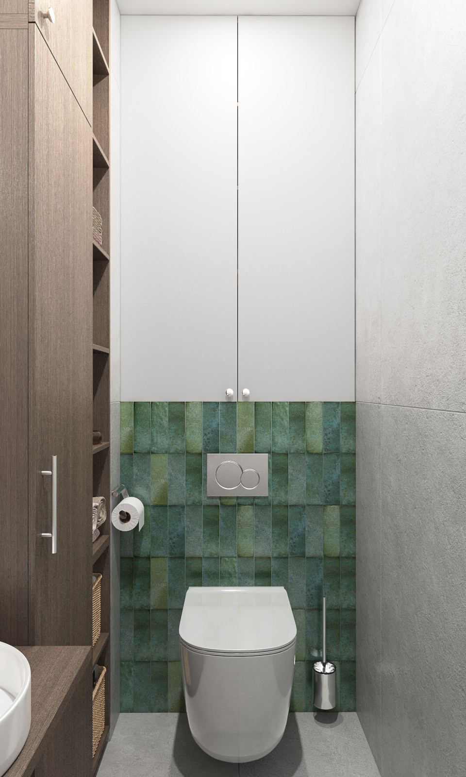 Интерьер двухкомнатной квартиры в ЖК Университетский парк