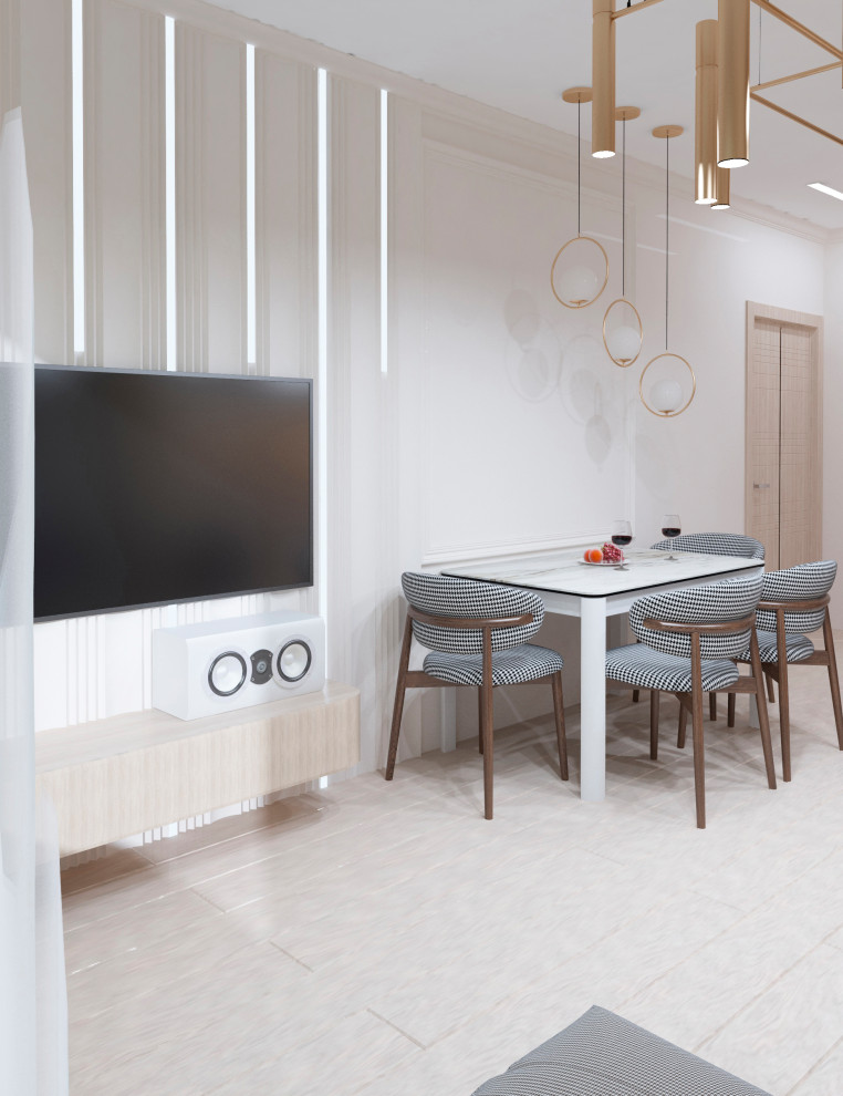 Проект квартиры для семьи с двумя девочками