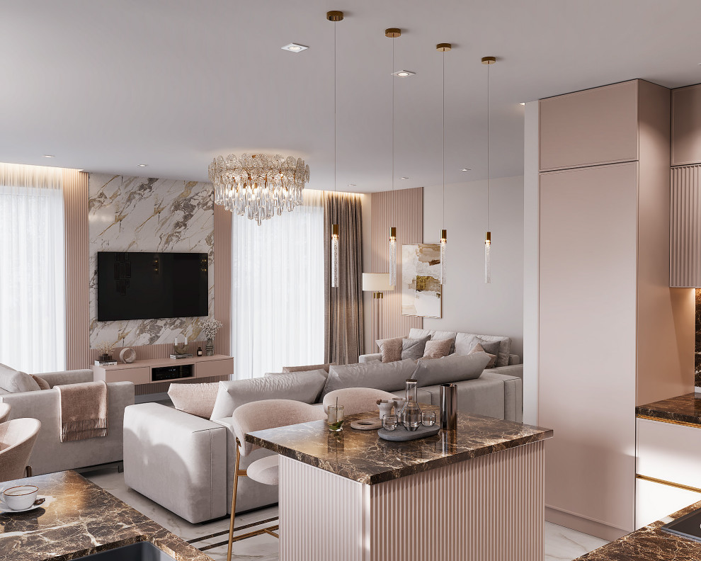 Дизайн проект частного жилого дома в г. Ростове-на-Дону, площадью 210 кв.м.