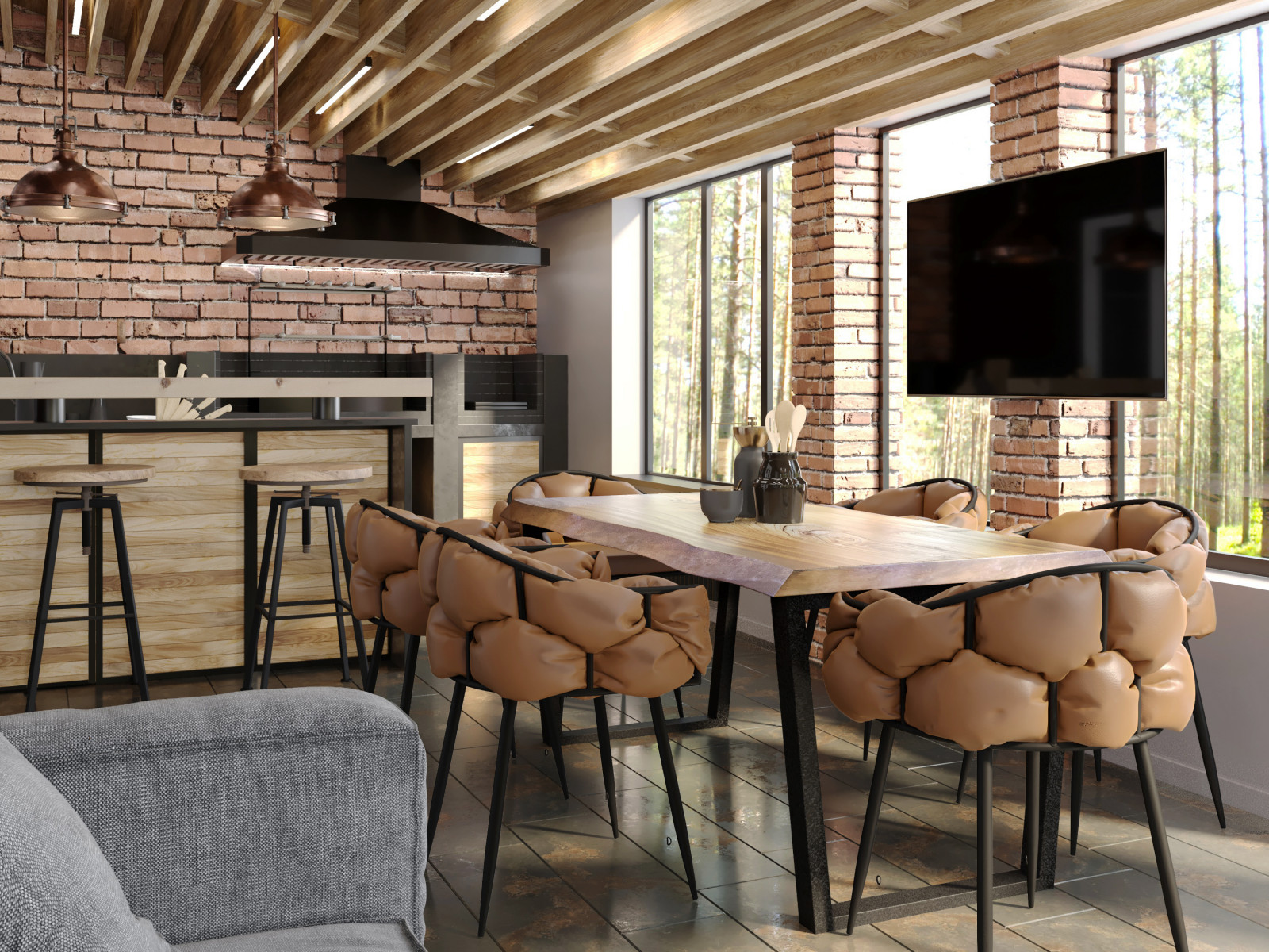 Обложка проекта: проект веранды в загородном доме в г. Чебоксары