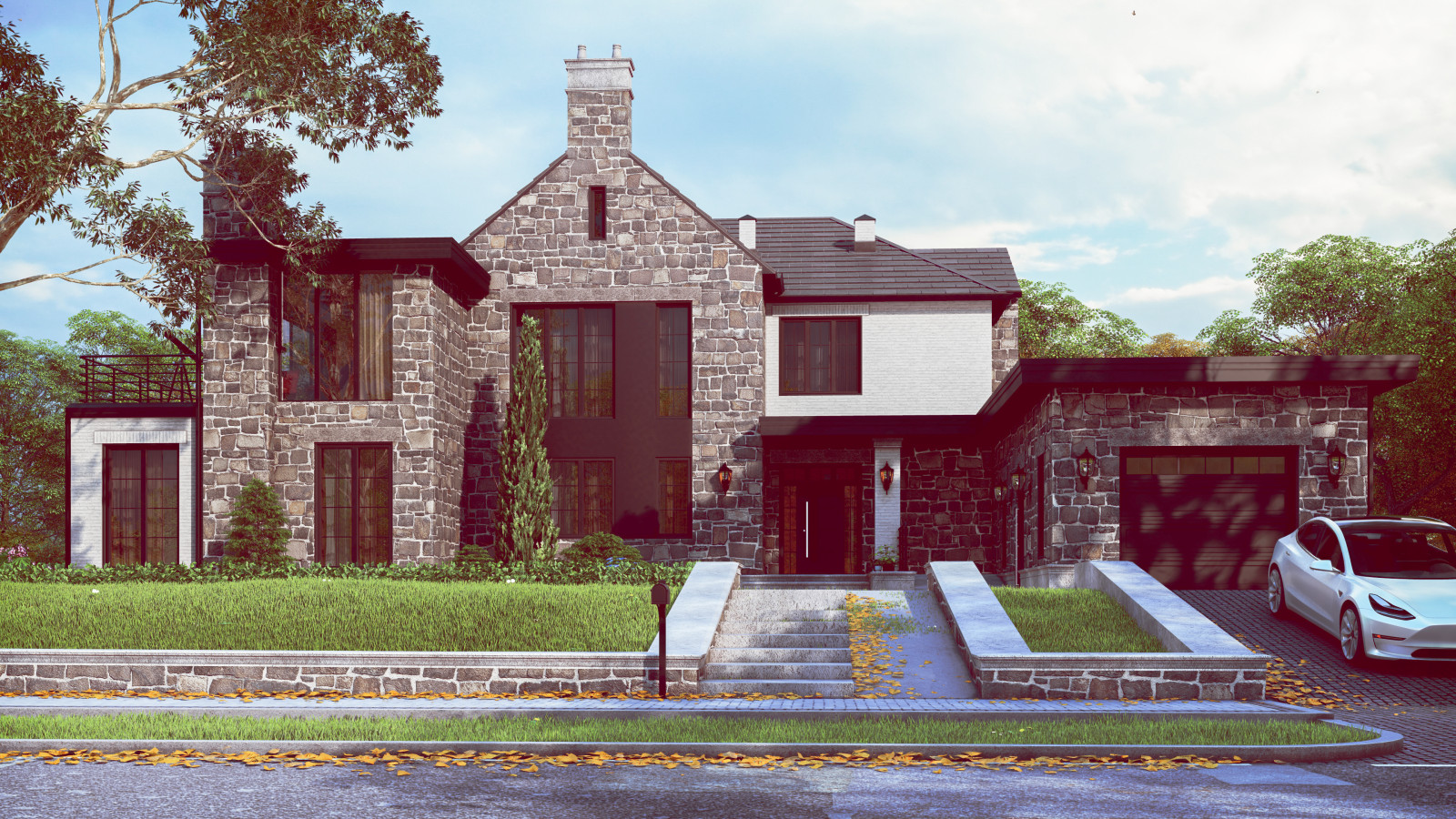 Загородный дом в Малоховке