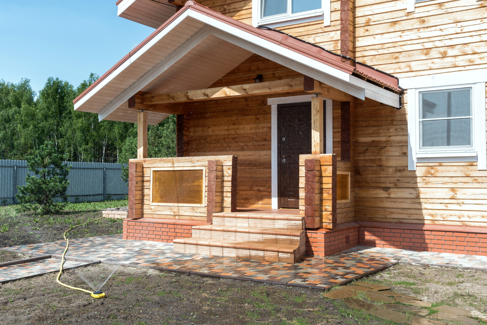 Дом по проекту "Зоря"/ Фасад 7