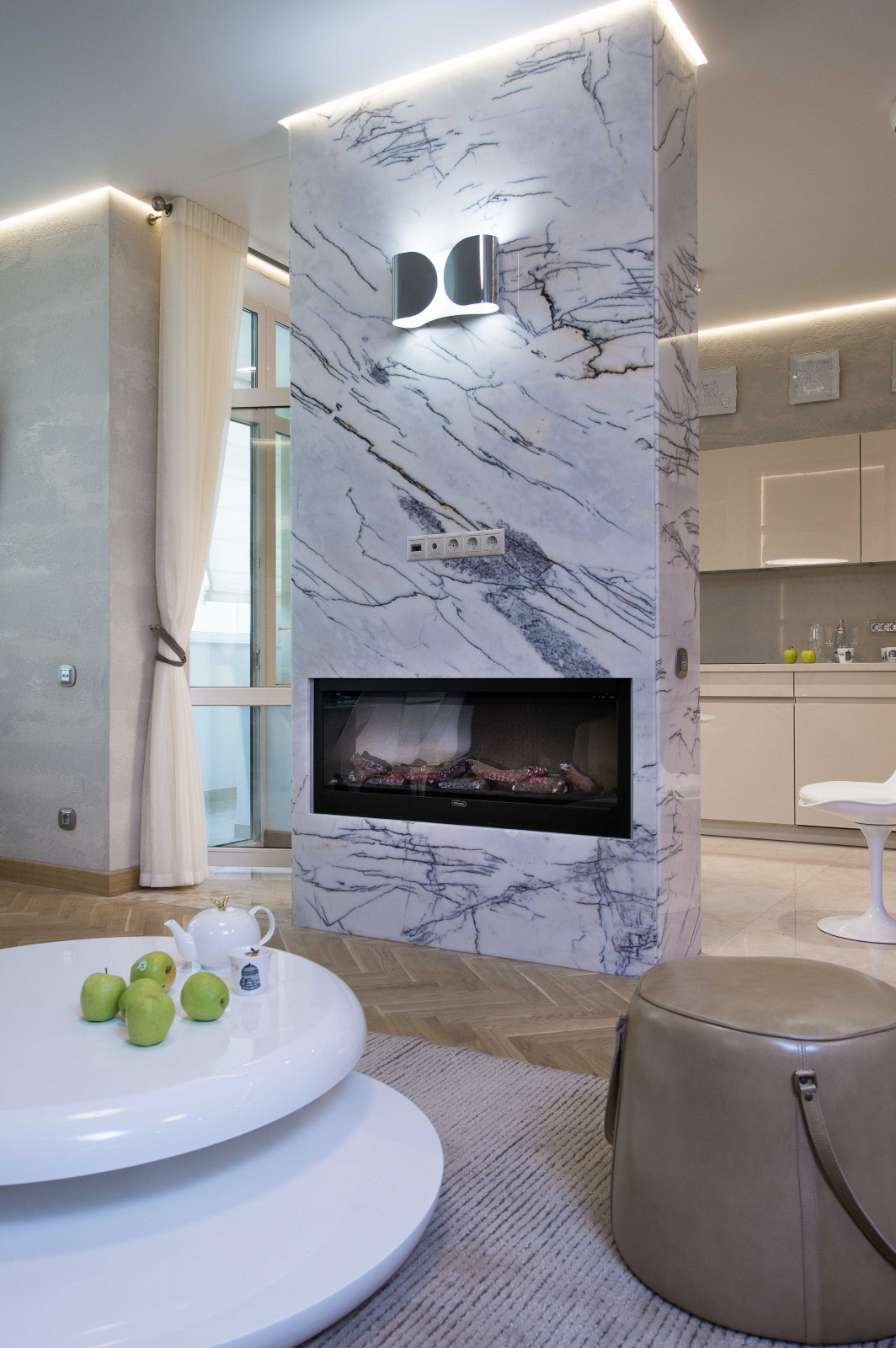 Текстильный дизайн уютной квартиры