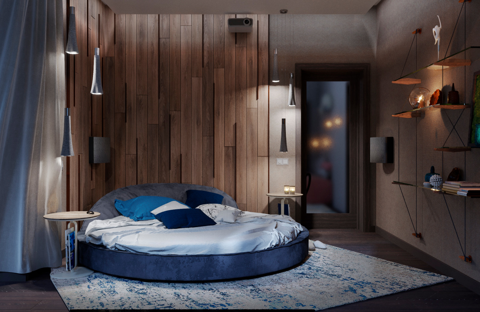 Интерьеры спален в Динской