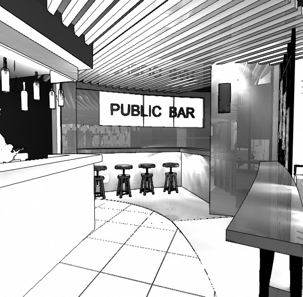Обложка проекта: Public bar