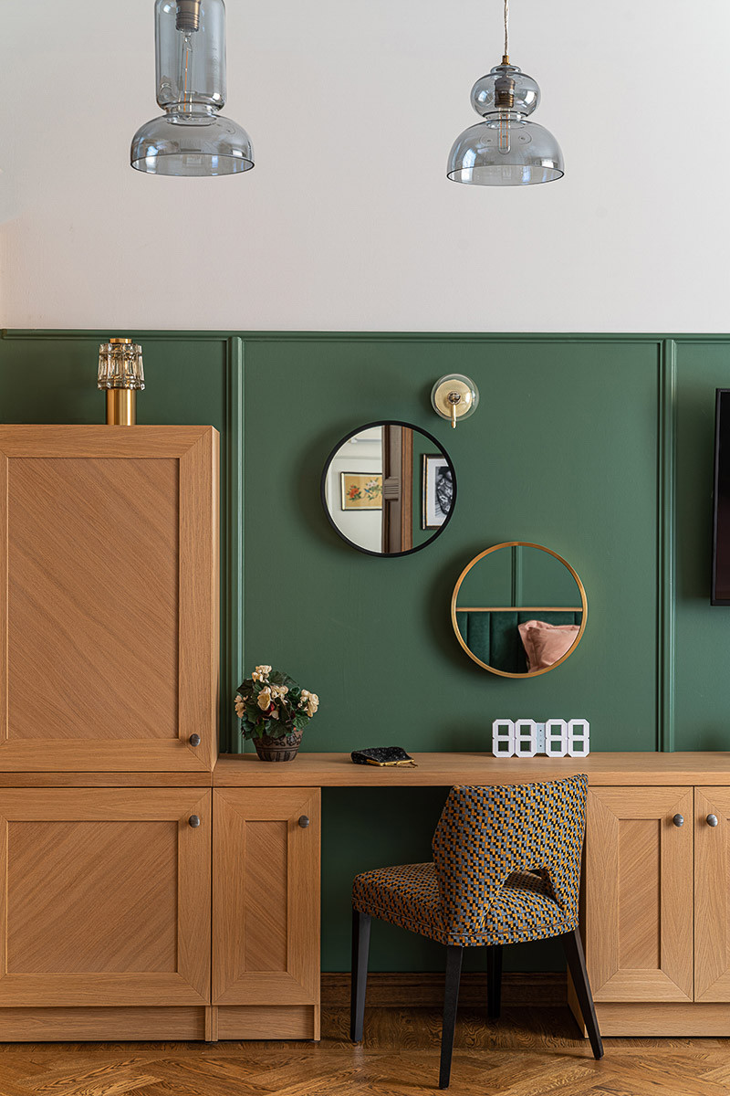 Обложка проекта: Квартира в стиле mid-century в Санкт-Петербурге