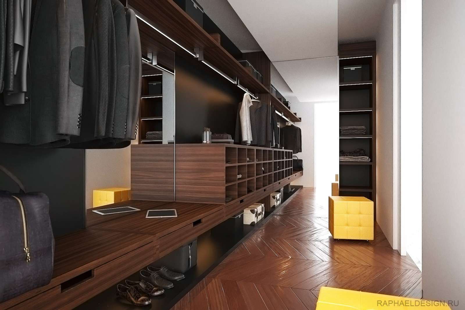 Обложка проекта: Дизайн интерьера кухни, барной стойки и гардероба в квартире на Большой кон.