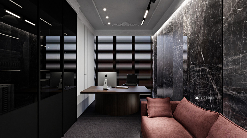 Обложка проекта: Кабинет в проекте ЖК Аэробус 150