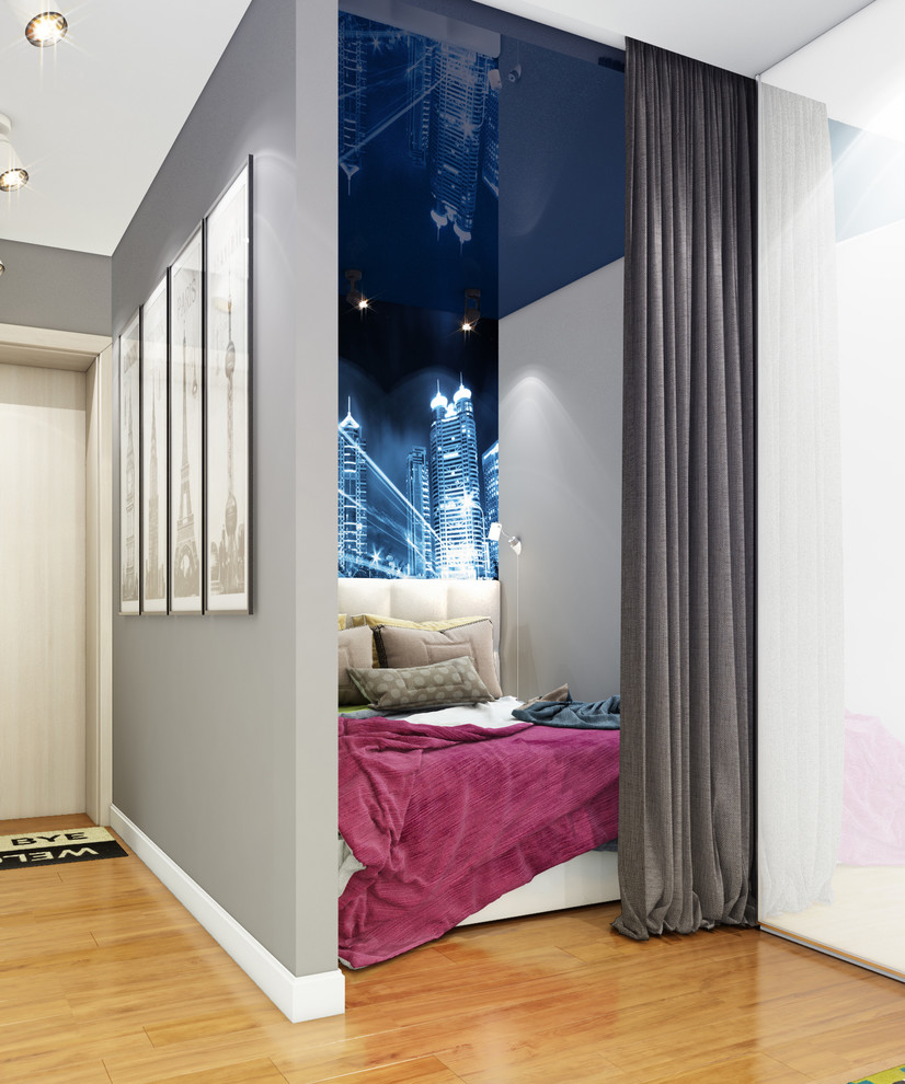 Квартира-студия для молодой девушки