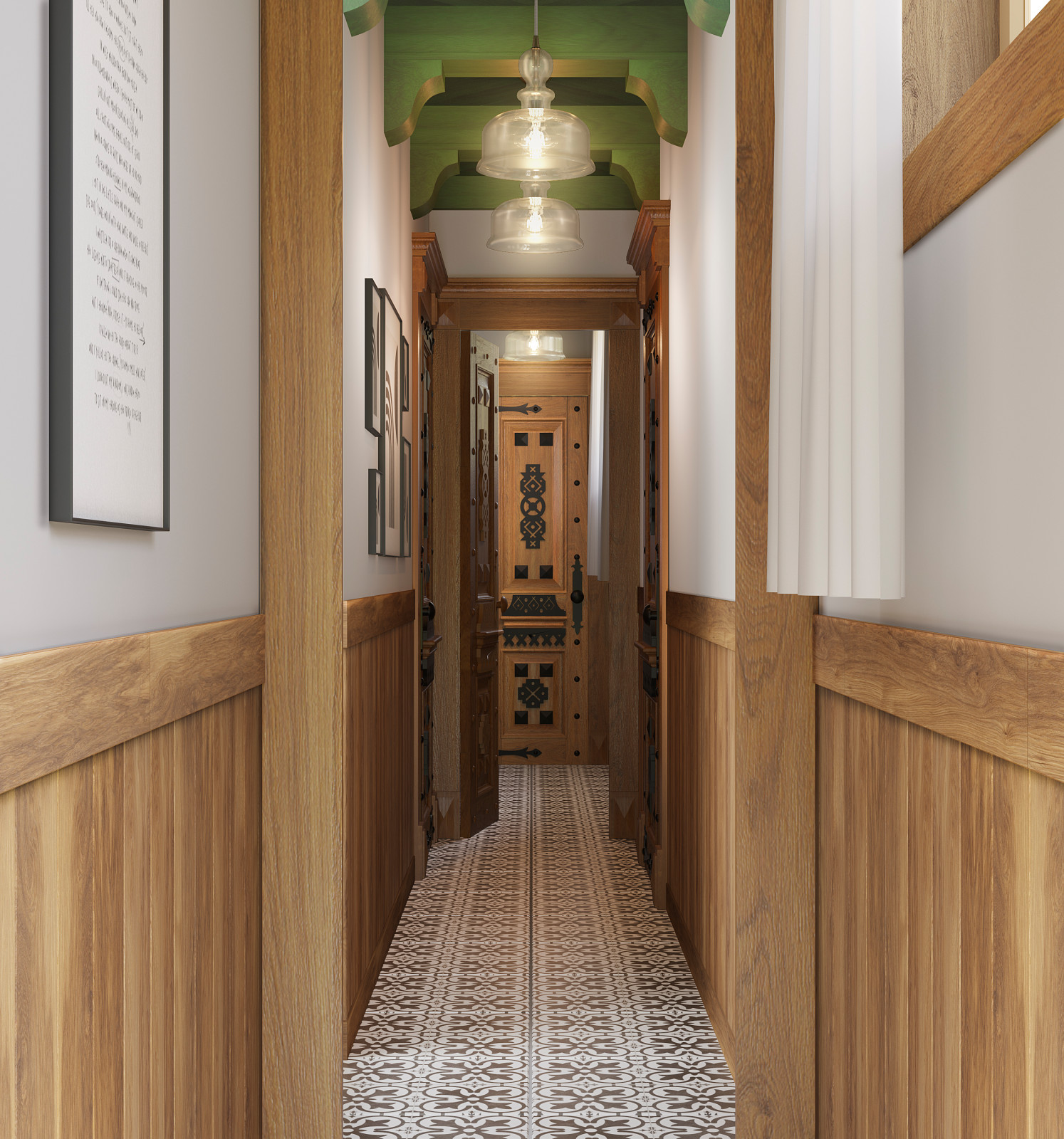 Гостиница в культурно -ландшафтном парке "Голубино" ( Архангельская область)