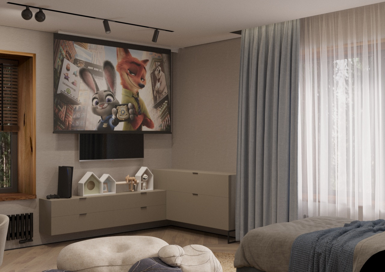 Интерьер загородного дома