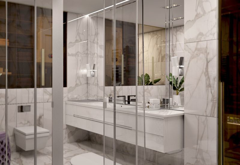 Дизайн-проект 4-х комнатной квартиры в Уфе 100 кв.м.